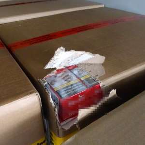 Peste 71.200 de țigarete, ascunse într-un autocamion, descoperite la P.T.F. Calafat