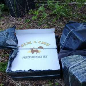 Un cetățean ucrainean cercetat pentru contrabandă și 12.800 pachete cu țigări, confiscate la frontiera de nord