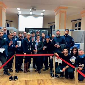 Primul serviciu în uniformă al Uniunii Europene