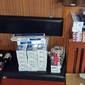 Țigarete nedeclarate descoperite de polițiștii de frontieră constănțeni