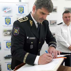 Întâlnire între conducerea Poliției de Frontieră Române şi cea Poliţiei din Cehia