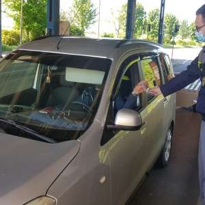 Macedonean, la volanul unui ansamblu rutier, cu permis necorespunzător