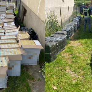 41.000 de pachete cu țigări confiscate și trei cetățeni români cercetați pentru contrabandă, la frontiera de  nord a României