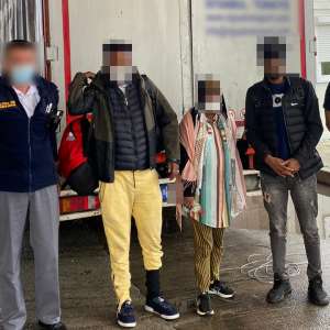 Cinci migranți depistaţi de polițiștii de frontieră din cadrul I.T.P.F. Giurgiu