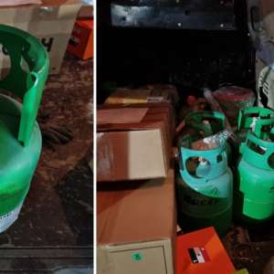 Butelii cu substanță periculoasă, transportate fără autorizație, descoperite la P.T.F. Giurgiu