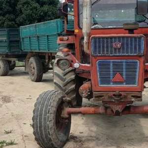 Tractor cu remorcă neînmatriculată, descoperit în trafic de polițiștii de frontieră brăileni