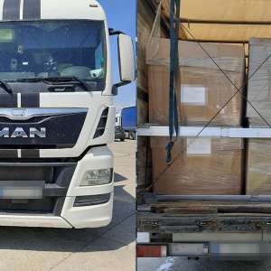 11 tone deșeuri din plastic din Grecia,  oprite la P. T. F. Giurgiu