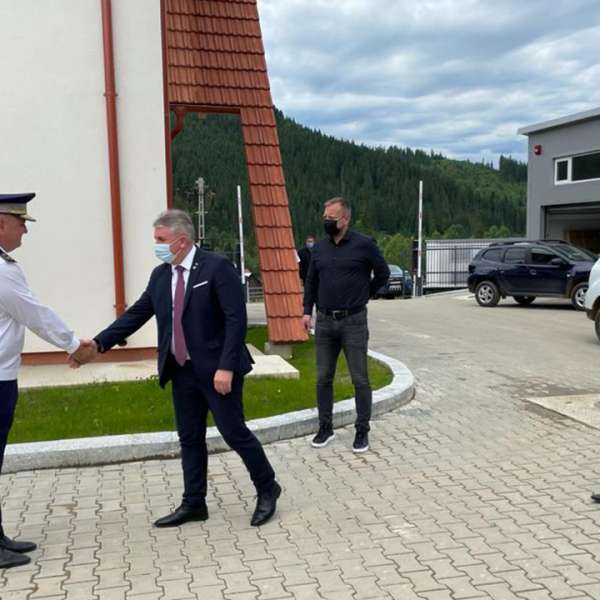 Sediul Sectorului Poliției de Frontieră Izvoarele Sucevei a fost modernizat