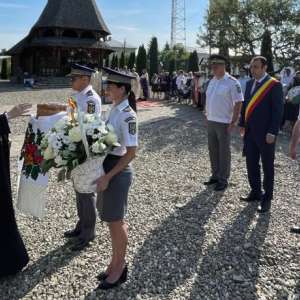 Hramul Bisericii „Sf. Voievod Ştefan cel Mare” din incinta Inspectoratului Teritorial al Polției de Frontieră Sighetu Marmației