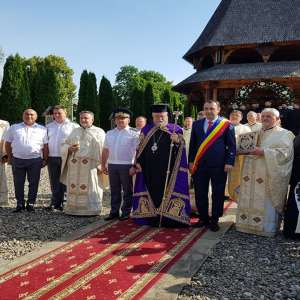 Hramul Bisericii „Sf. Voievod Ştefan cel Mare” din incinta Inspectoratului Teritorial al Polției de Frontieră Sighetu Marmației