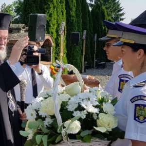 Hramul Bisericii „Sf. Voievod Ştefan cel Mare” din incinta Inspectoratului Teritorial al Polției de Frontieră Sighetu Marmației