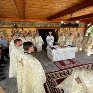 Hramul Bisericii „Sf. Voievod Ştefan cel Mare” din incinta Inspectoratului Teritorial al Polției de Frontieră Sighetu Marmației