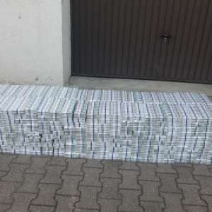 Țigări de contrabandă descoperite la frontiera verde și în PTF Sighet