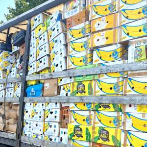 Peste 12 tone de deșeuri îmbrăcăminte și 150 de cauciucuri uzate, oprite la P.T.F Borș I și II