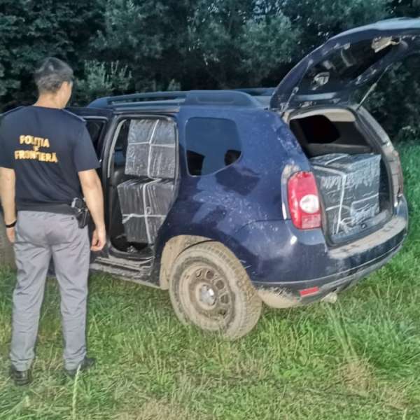 Peste 10.000 pachete cu țigări confiscate la graniţa cu Ucraina