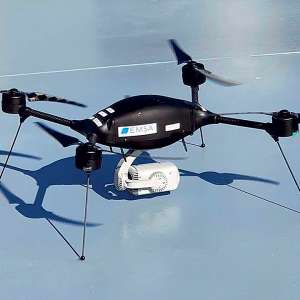 Dronă de mari dimensiuni în dotarea Poliției de Frontieră Române