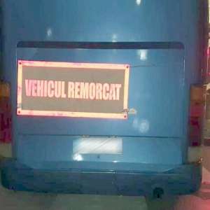 Autocar defect, blindat cu ţigarete, depistat la intrarea în România