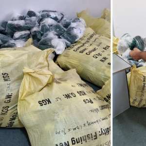 319 bucăți plase monofilament deținute și transportate ilegal de către un cetățean bulgar