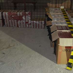 Ţigări în valoare de 67.000 lei confiscate la graniţa cu Ucraina
