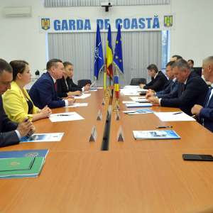 Official meeting of the Romanian Border Police leadership with the one in Ukraine
