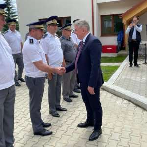 The headquarters of the Izvoarele Sucevei Border Police Sector has been modernized