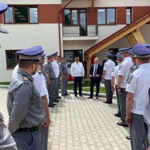 The headquarters of the Izvoarele Sucevei Border Police Sector has been modernized