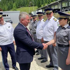 The headquarters of the Izvoarele Sucevei Border Police Sector has been modernized