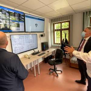 The headquarters of the Izvoarele Sucevei Border Police Sector has been modernized