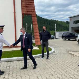 The headquarters of the Izvoarele Sucevei Border Police Sector has been modernized