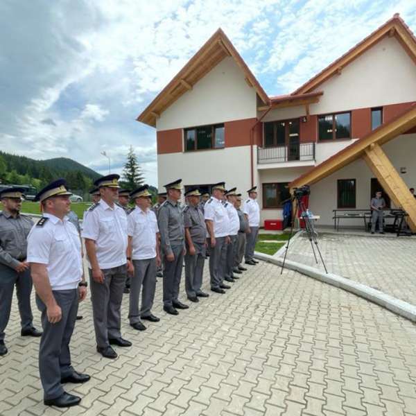 The headquarters of the Izvoarele Sucevei Border Police Sector has been modernized