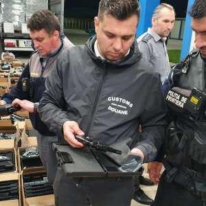 Over 2,800 pistols, found in B.C.P. Isaccea