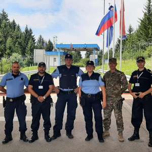 Operational support from the Romanian Border Police, in managing migration from the Croatian-Slovenian border
