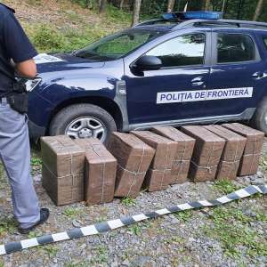 Țigări în valoare de peste 52.000 de lei confiscate la frontiera cu Ucraina