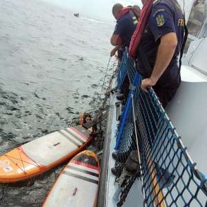 Intervenție a  Gărzii de Coastă la Marea Neagră pentru salvarea a șapte turiști aflați în pericol