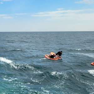 Intervenție a  Gărzii de Coastă la Marea Neagră pentru salvarea a șapte turiști aflați în pericol