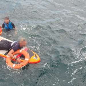 Intervenție a  Gărzii de Coastă la Marea Neagră pentru salvarea a șapte turiști aflați în pericol
