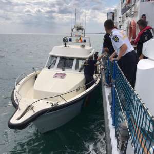 Intervenție a  Gărzii de Coastă la Marea Neagră pentru salvarea a șapte turiști aflați în pericol