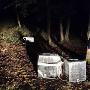 Peste 6.000 de pachete de țigări de contrabandă, descoperite de polițiștii de frontieră botoșăneni