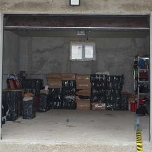 Peste 43.000 pachete țigări, în valoare de 100.000 de euro, confiscate la frontiera de nord a României