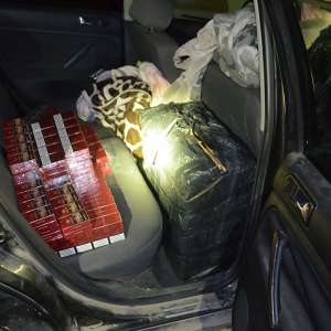 Contrabandist oprit în miez de noapte de poliţiştii de frontieră