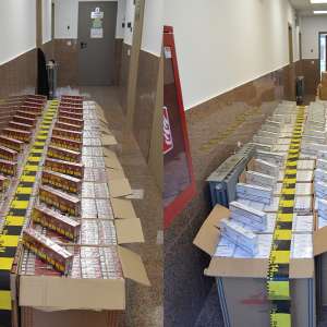 Țigări în valoare de peste un milion de lei confiscate la frontiera cu Ucraina