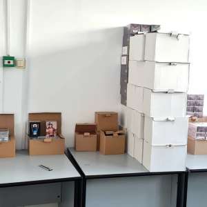 Aproximativ 1.500 de bunuri susceptibile a fi contrafăcute, descoperite în P.T.F. Giurgiu