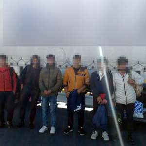 Treizeci și cinci de cetăţeni străini, depistați de polițiștii de frontieră arădeni