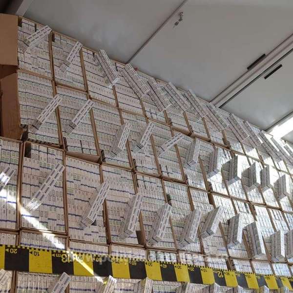 Cigarettes worth over one million lei confiscated at the border with Ukraine