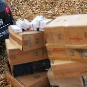 Focuri de armă și urmărire pentru a opri o mașină încărcată cu țigări de contrabandă