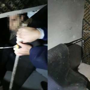 Trei persoane, ascunse într-un loc special amenajat dintr-o autoutilitară, depistate de polițiștii de frontieră arădeni