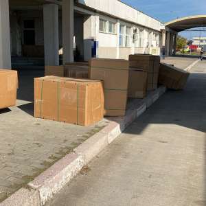 Peste 3,3 tone de tutun neprelucrat, ascunse într-un camion la P.T.F. Giurgiu