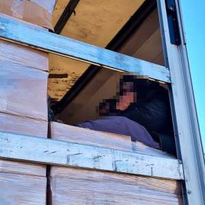 Șase afgani, ascunşi într-un TIR încărcat cu jucării de pluş