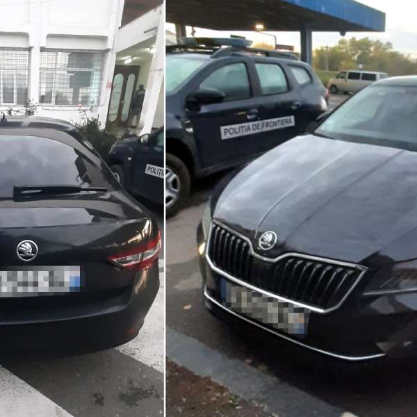 Autoturism căutat de autorităţile din Franța, descoperit de poliţiştii de frontieră din P.T.F. Nădlac