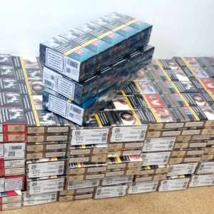 10.600 de  țigarete, ascunse într-un microbuz, descoperite la P.T.F Calafat